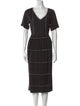Ace & Jig V-Neck Midi Length Dress
