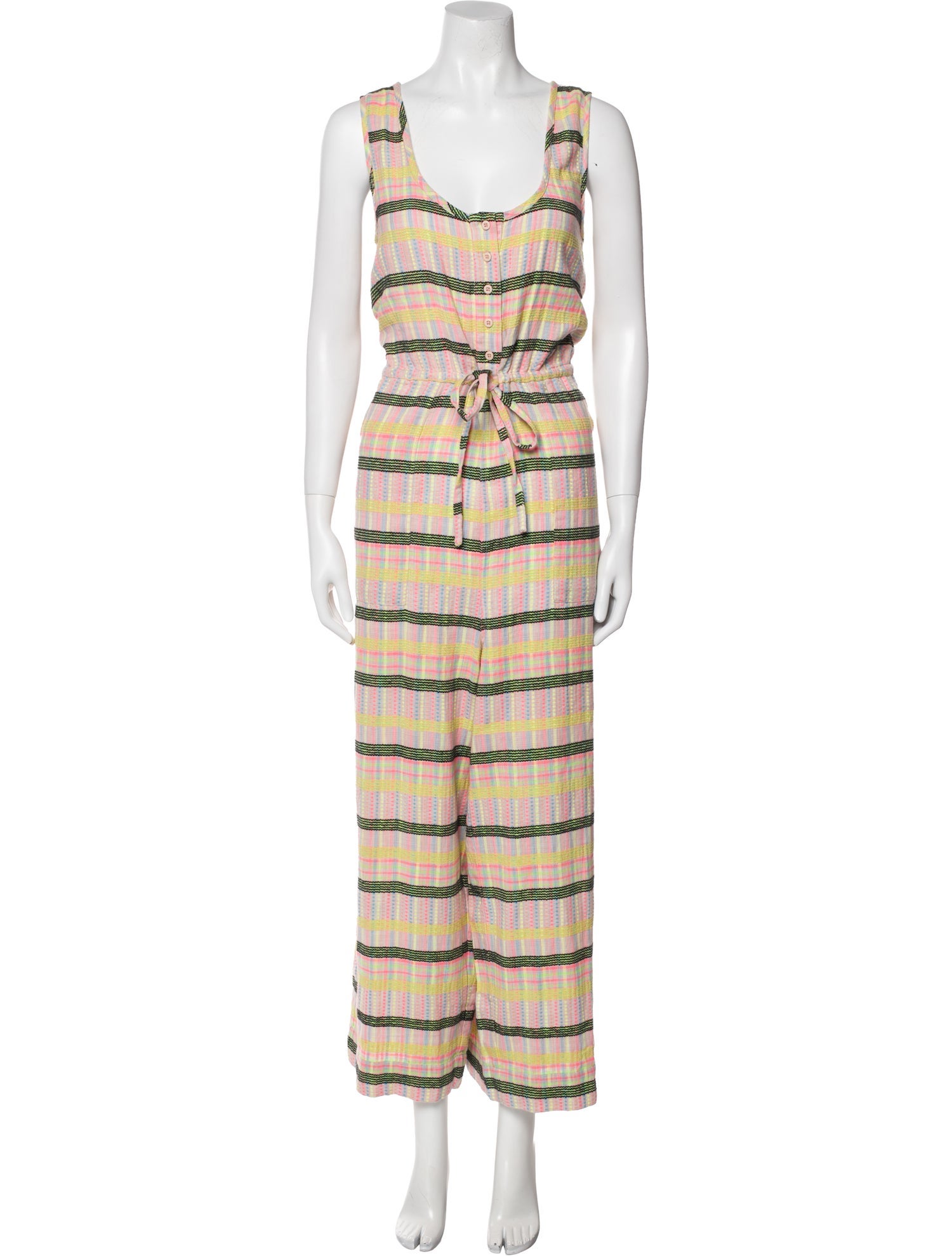 Ace & Jig Striped Scoop Neck Jumpsuit