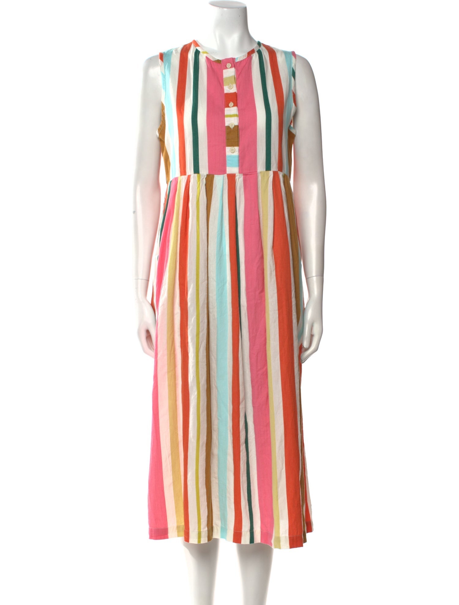 Ace & Jig Striped Midi Length Dress