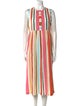 Ace & Jig Striped Midi Length Dress