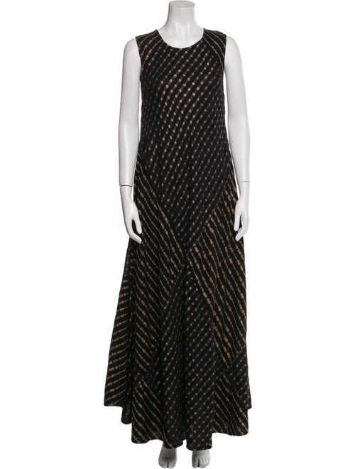 Ace & Jig Polka Dot Print Long Dress