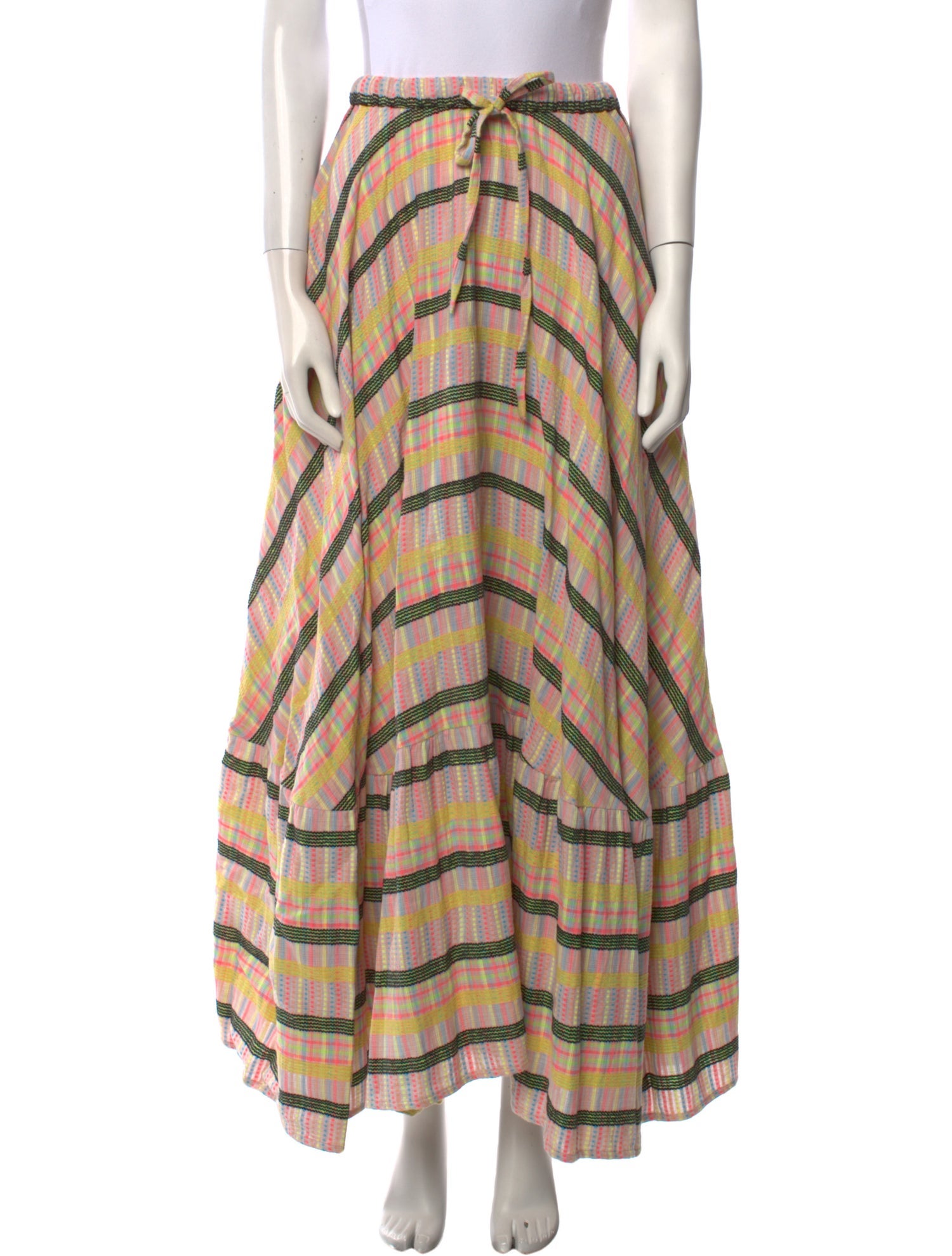 Ace & Jig Striped Midi Length Skirt