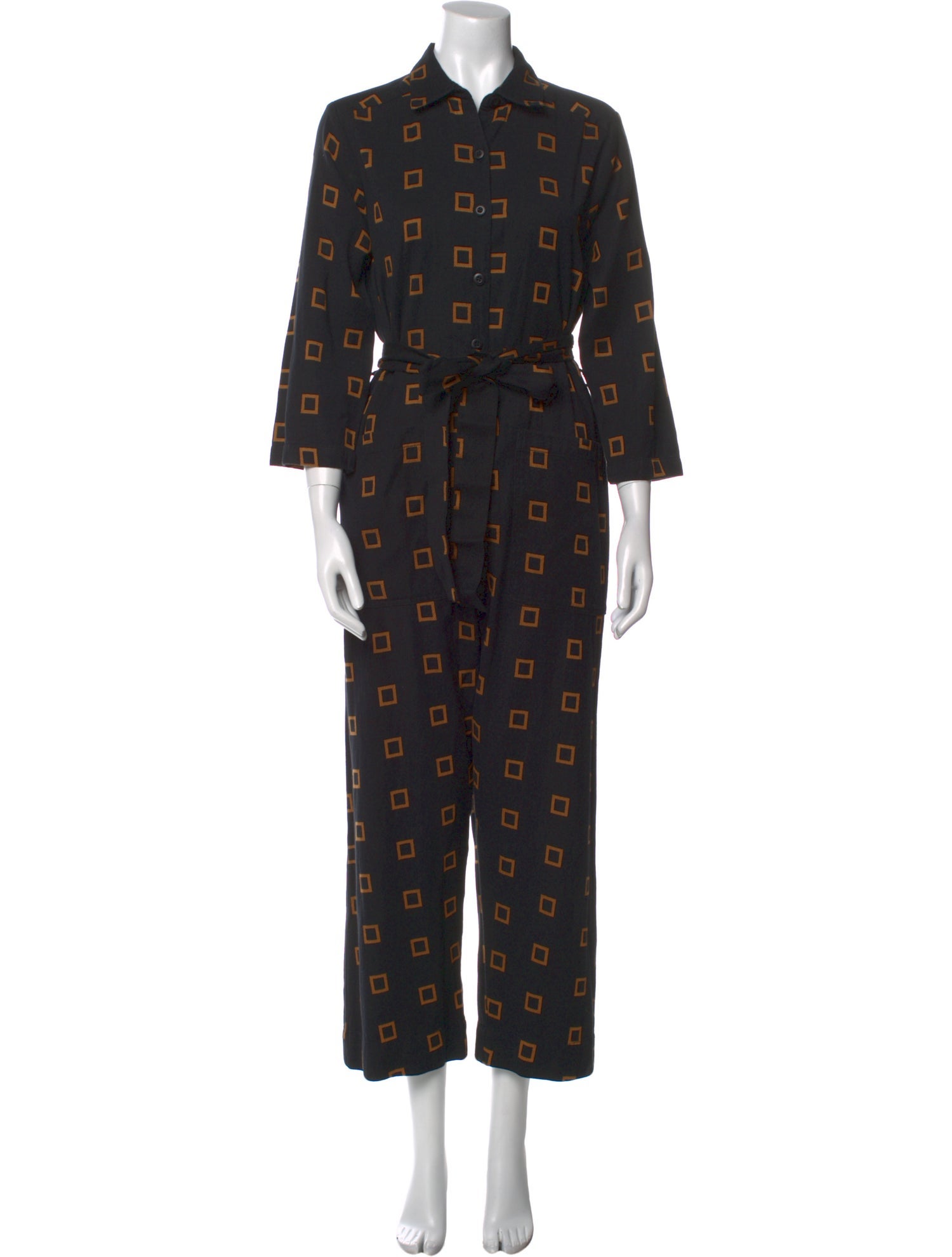 Ace & Jig Printed Crew Neck Jumpsuit