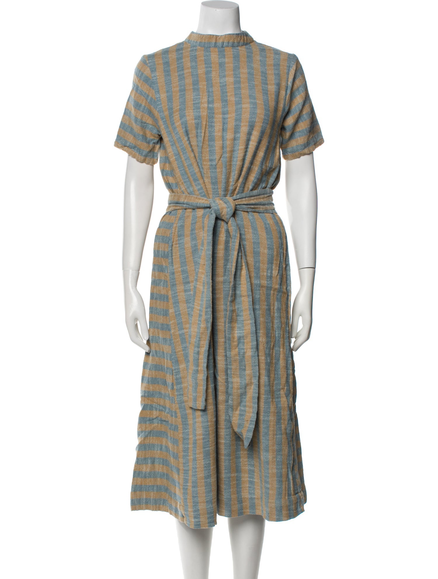 Ace & Jig Striped Midi Length Dress