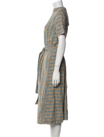 Ace & Jig Striped Midi Length Dress