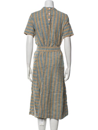 Ace & Jig Striped Midi Length Dress