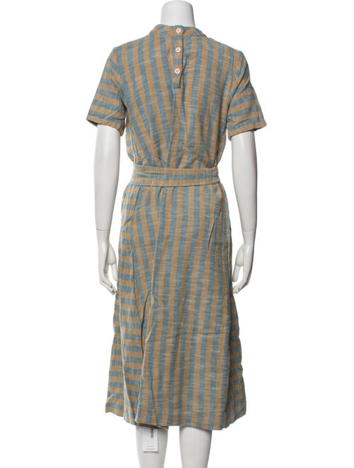 Ace & Jig Striped Midi Length Dress