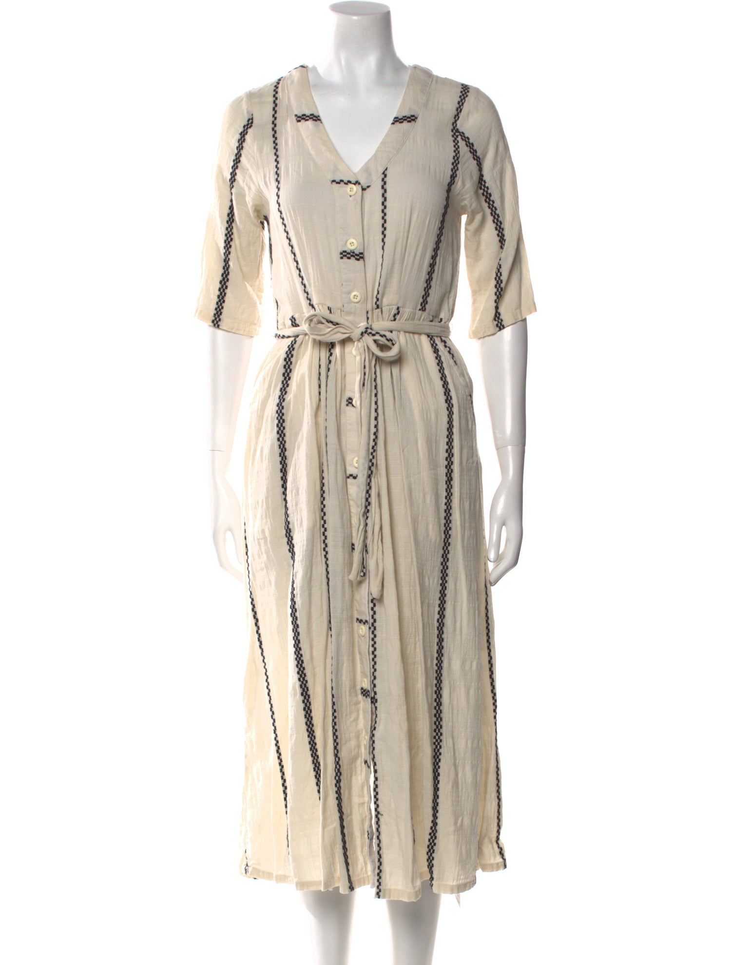 Ace & Jig V-Neck Midi Length Dress