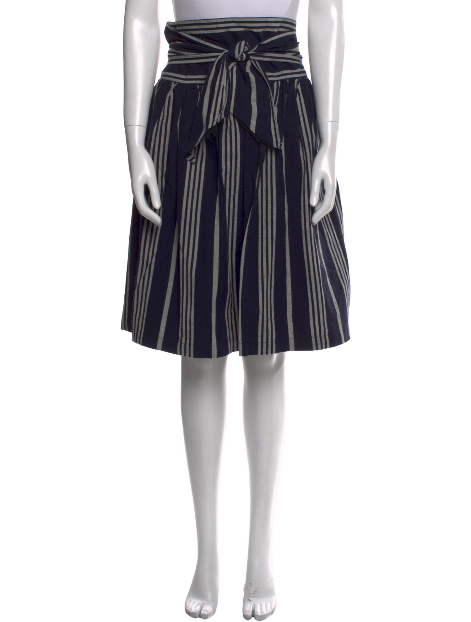 Ace & Jig Striped Knee-Length Skirt w/ Tags