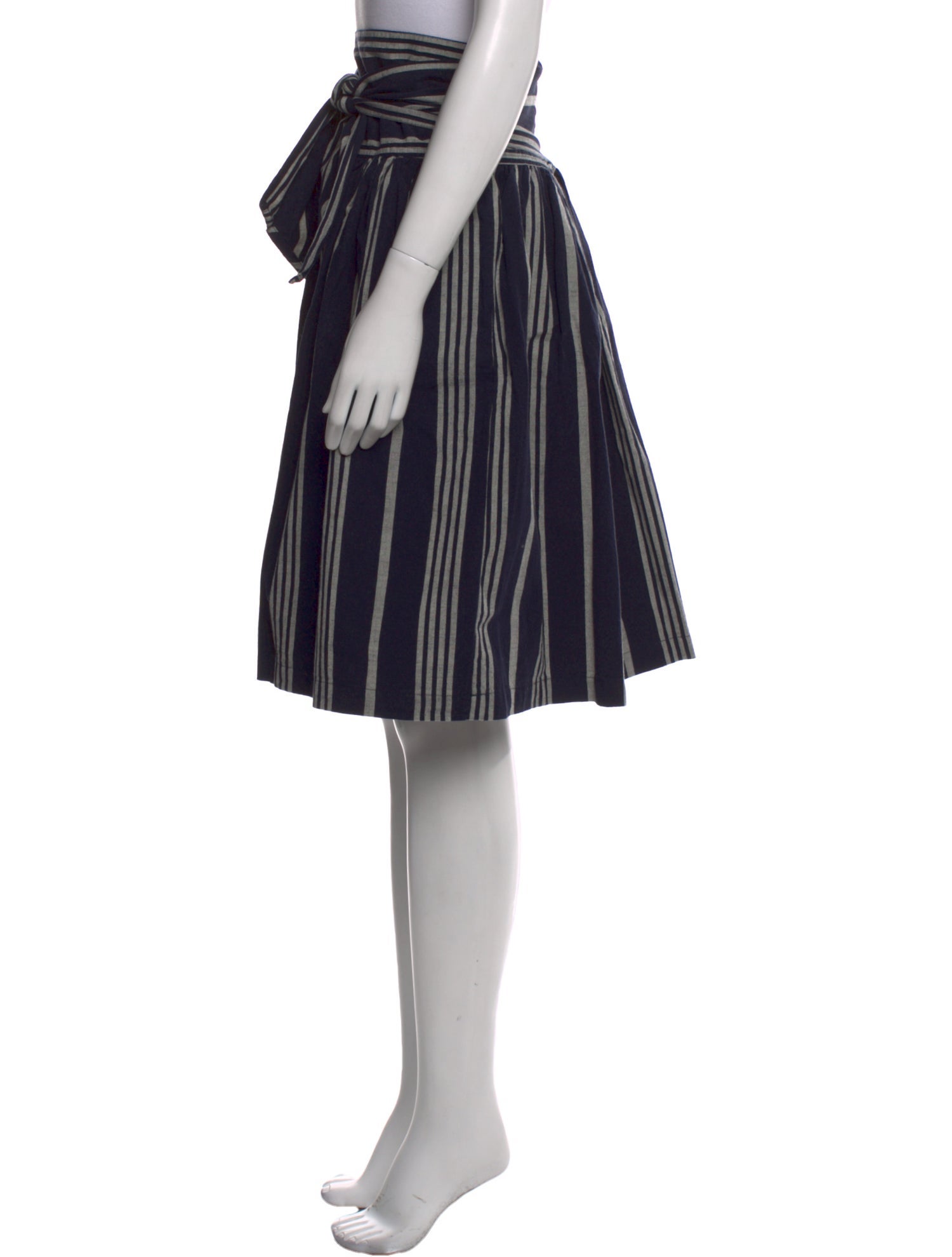 Ace & Jig Striped Knee-Length Skirt w/ Tags
