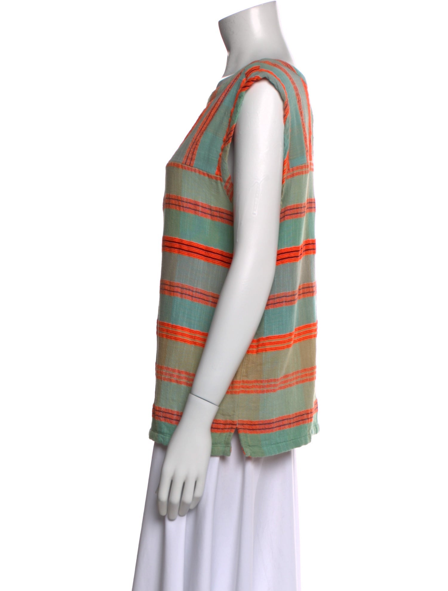 Ace & Jig Striped Bateau Neckline Top