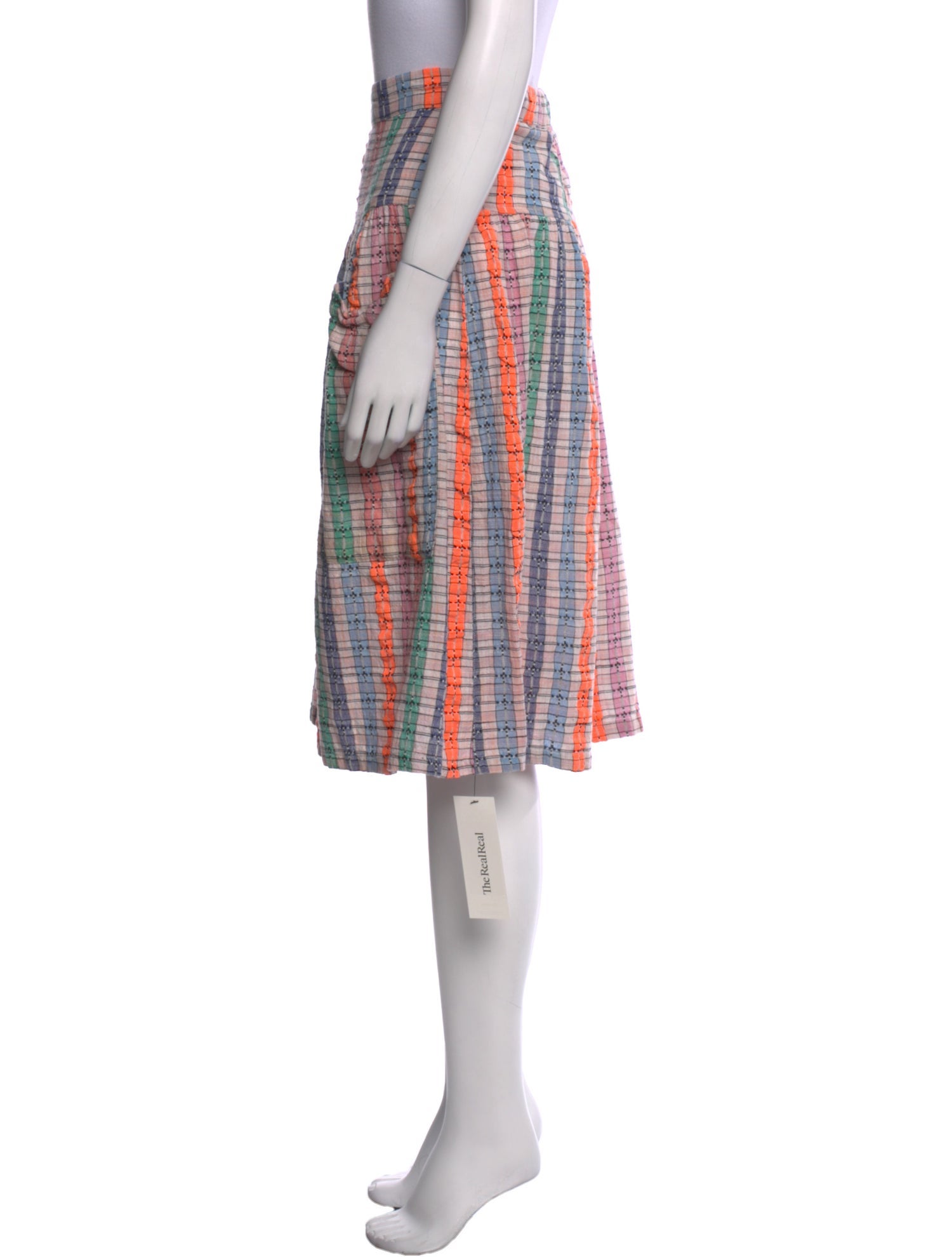 Ace & Jig Plaid Print Knee-Length Skirt