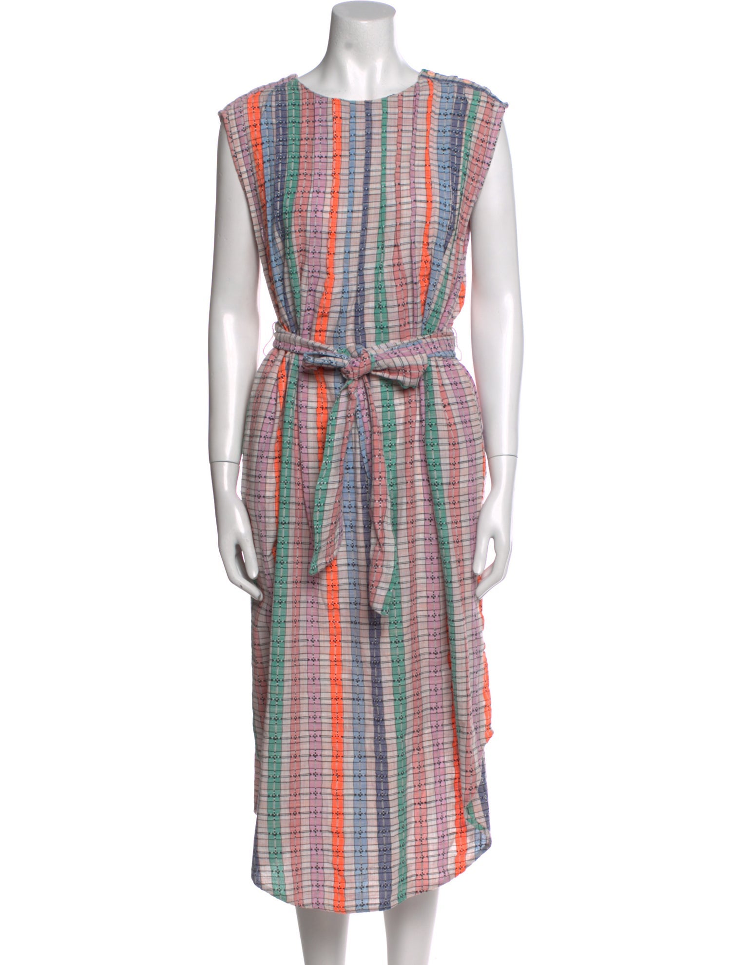 Ace & Jig Plaid Print Long Dress