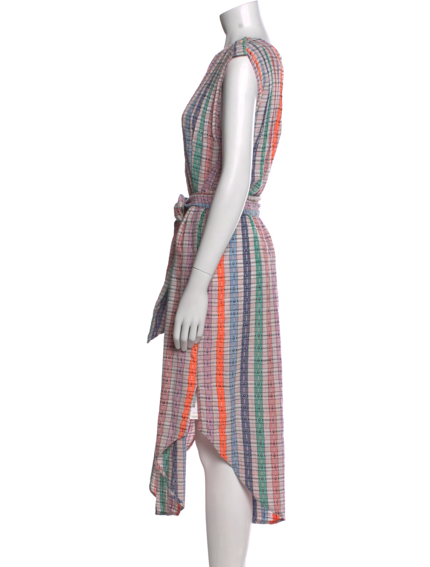 Ace & Jig Plaid Print Long Dress