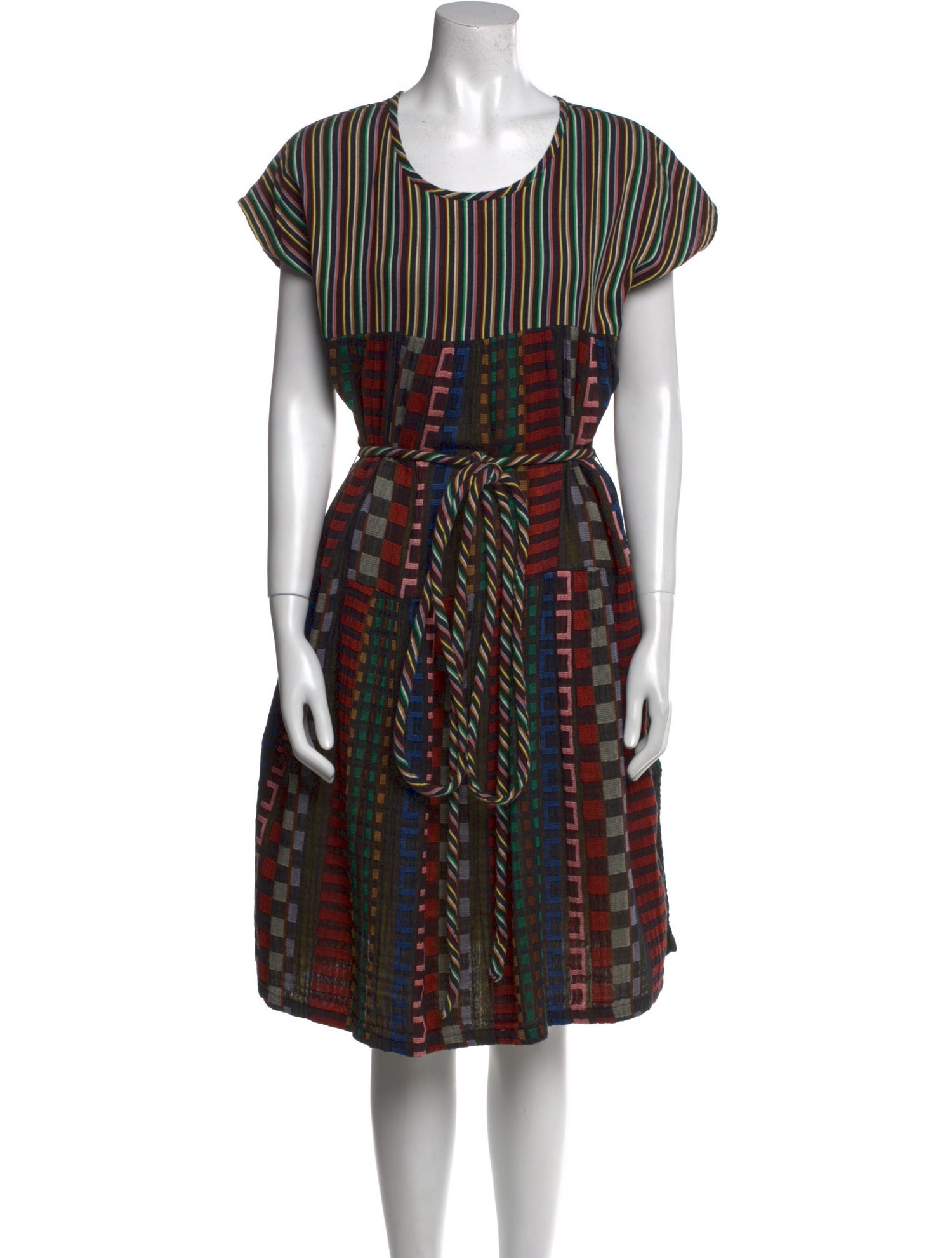 Ace & Jig Striped Knee-Length Dress