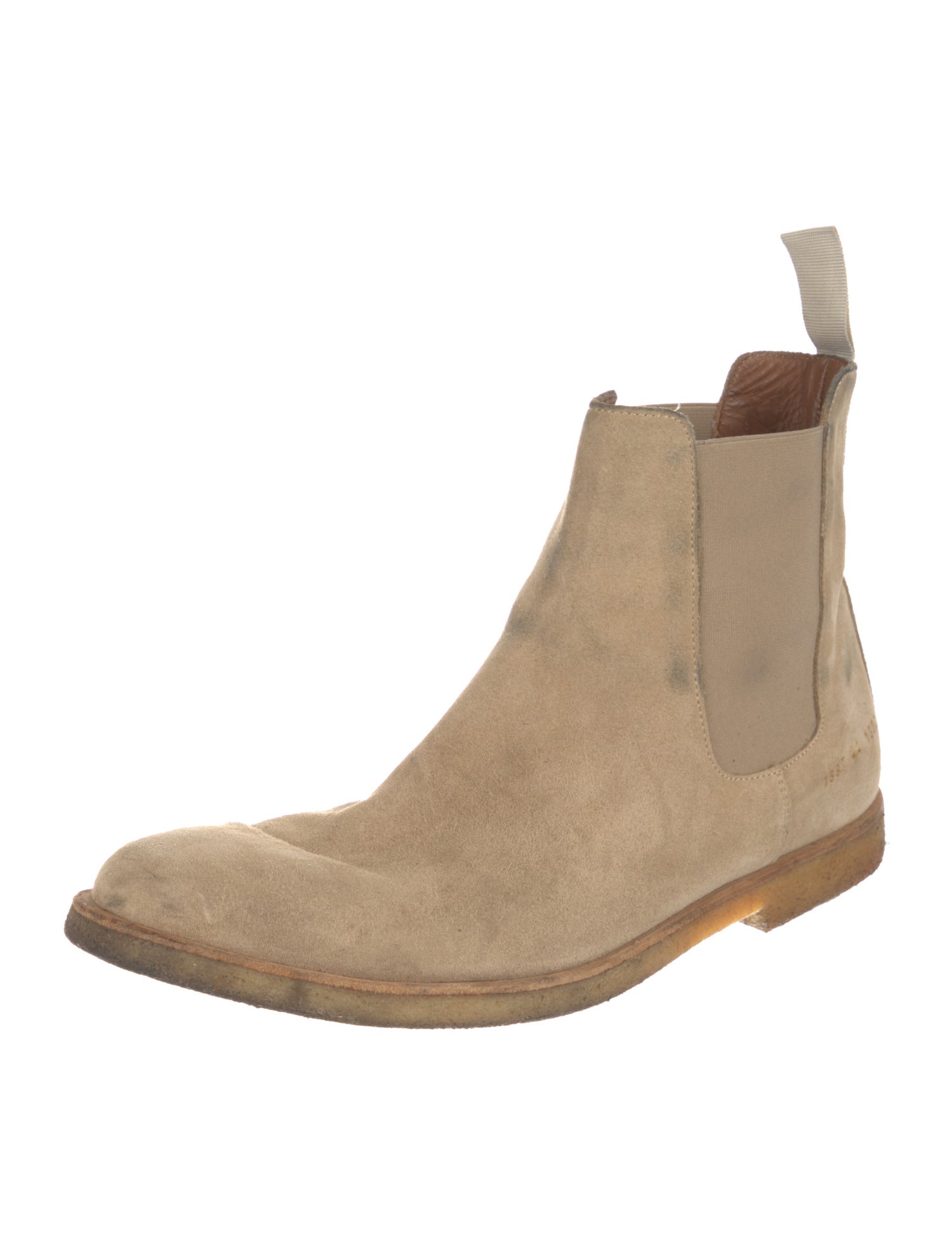 Common Projects Suede Chelsea Boots