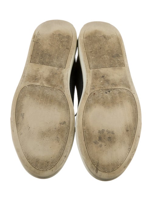 Common Projects Leather Lasercut Accents Sneakers