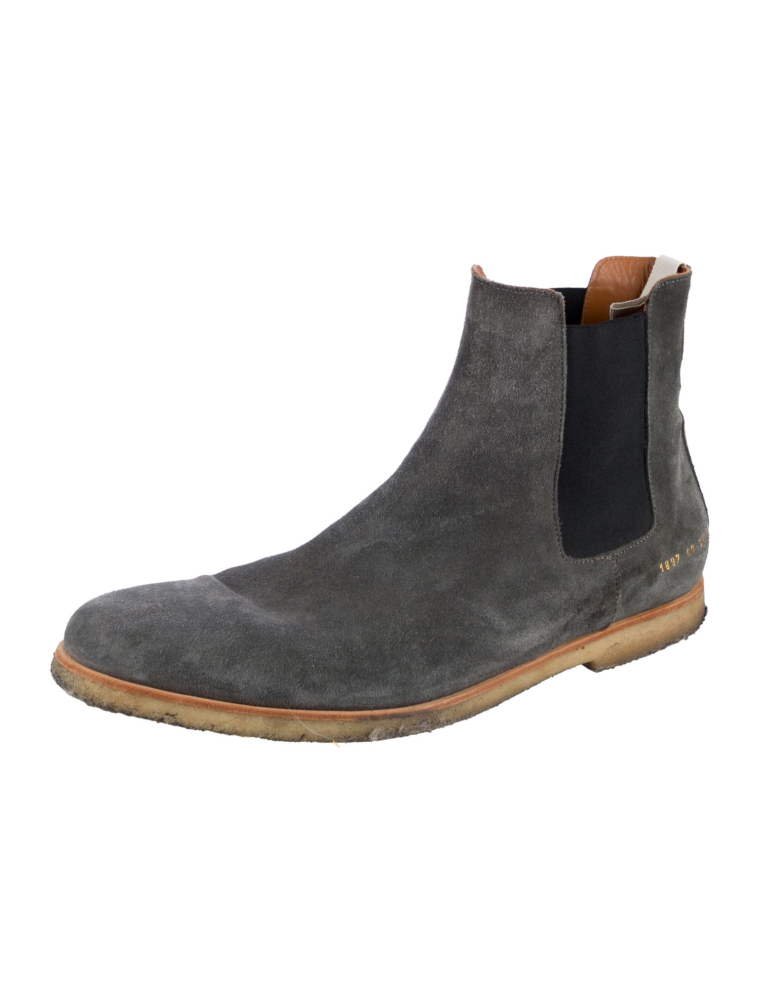 Common Projects Suede Chelsea Boots
