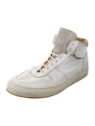 Common Projects Leather Lasercut Accents Sneakers