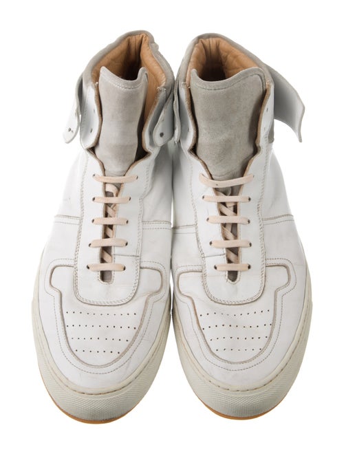 Common Projects Leather Lasercut Accents Sneakers