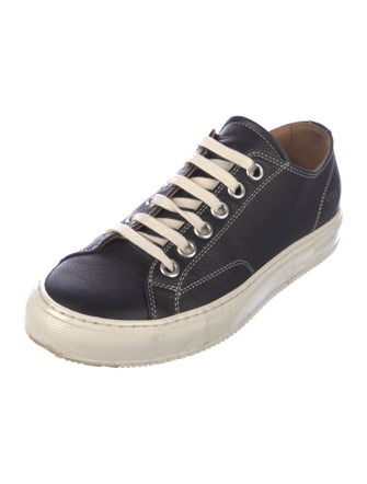 Common Projects Leather Printed Sneakers