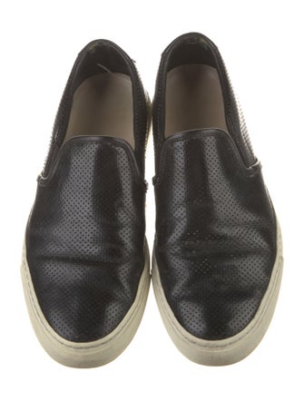 Common Projects Leather Colorblock Pattern Sneakers