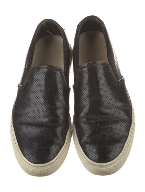 Common Projects Leather Colorblock Pattern Sneakers