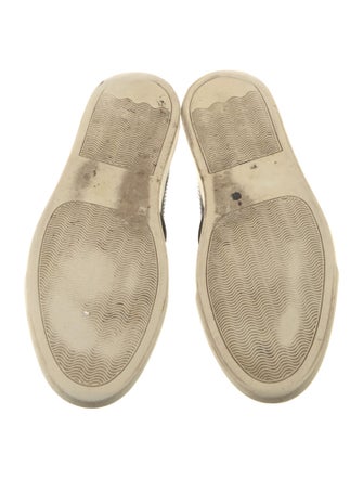 Common Projects Leather Colorblock Pattern Sneakers