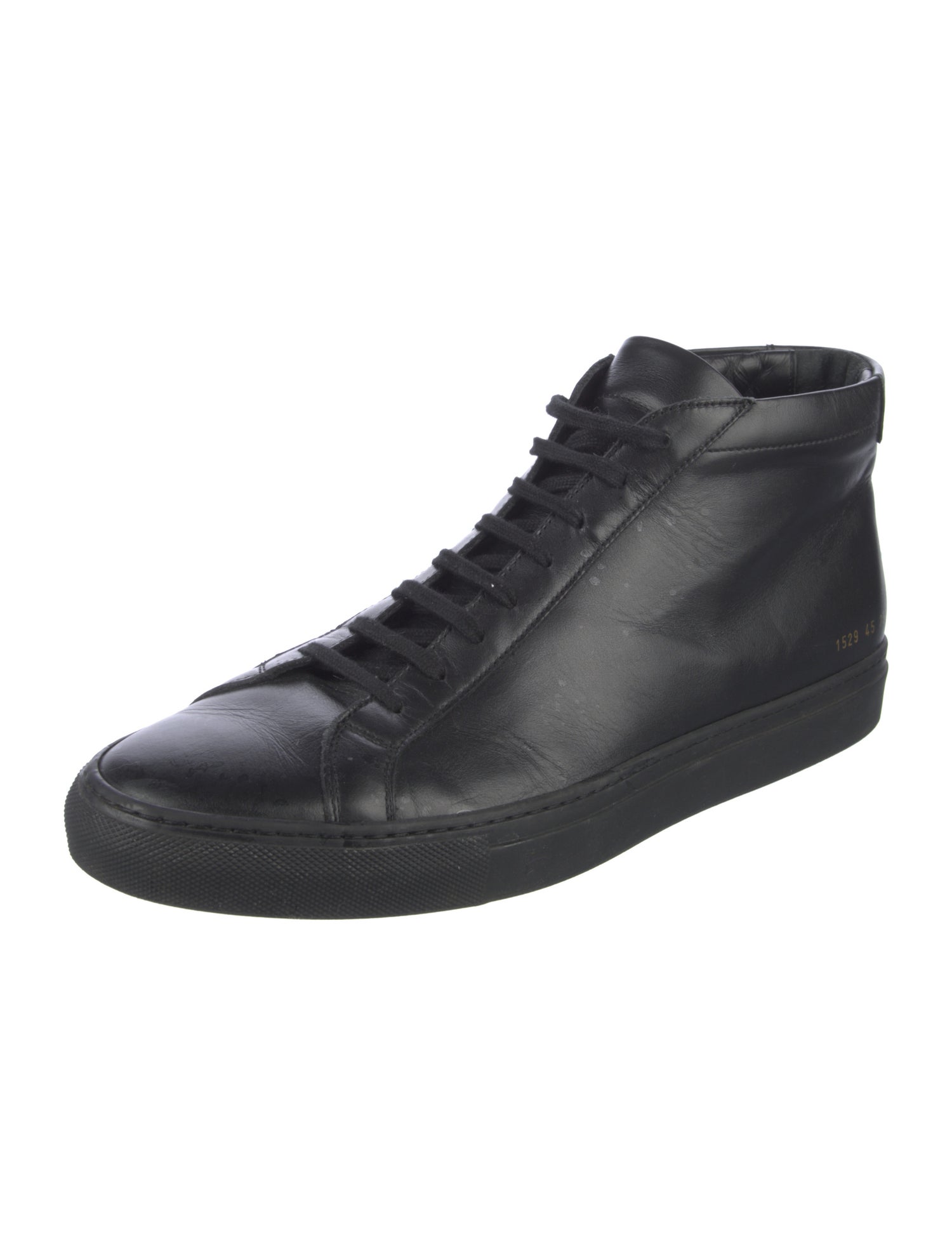 Common Projects Leather Lace-Up Boots