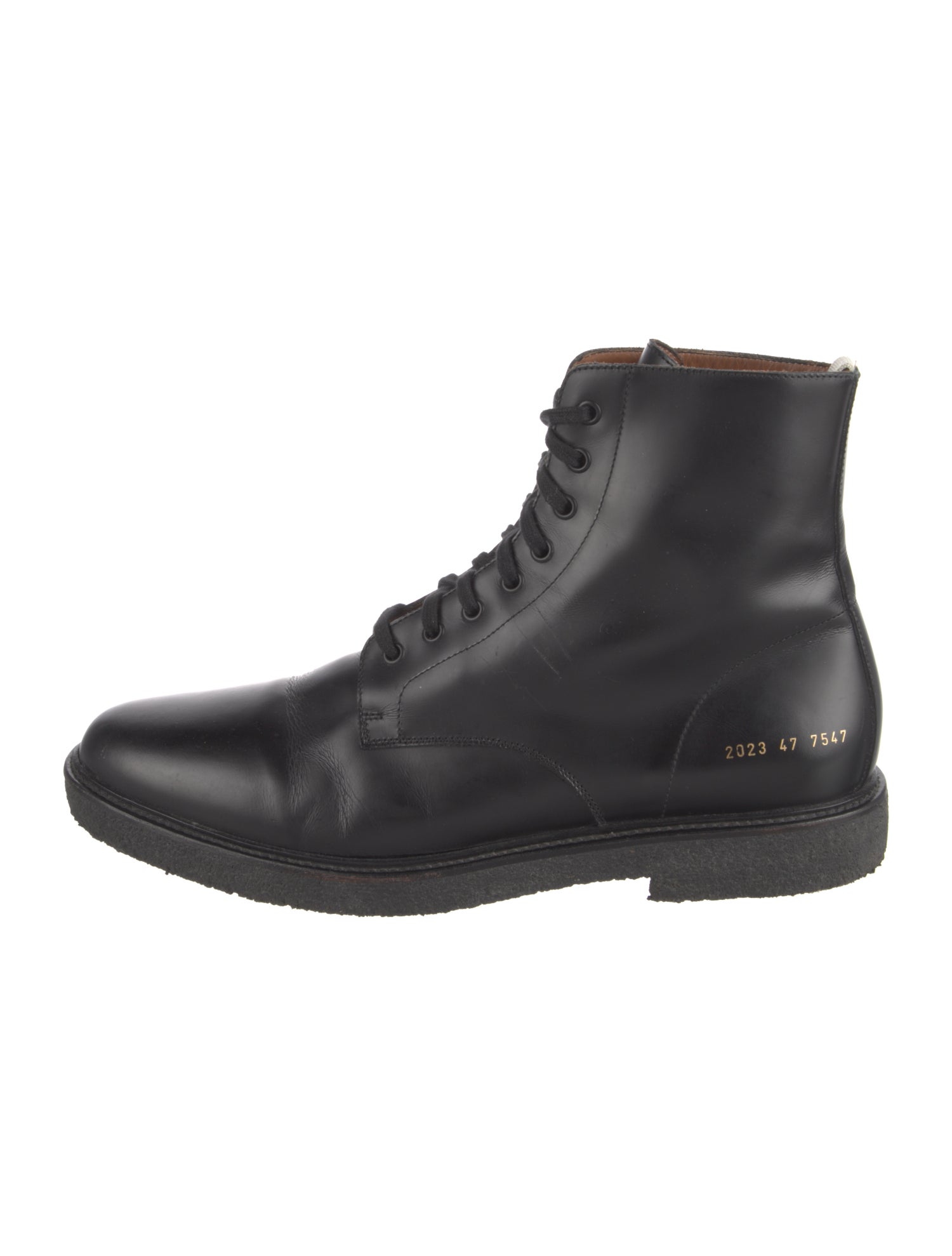 Common Projects Leather Lace-Up Boots