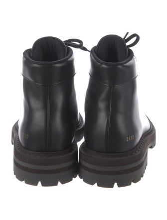 Common Projects Leather Hiking Boots