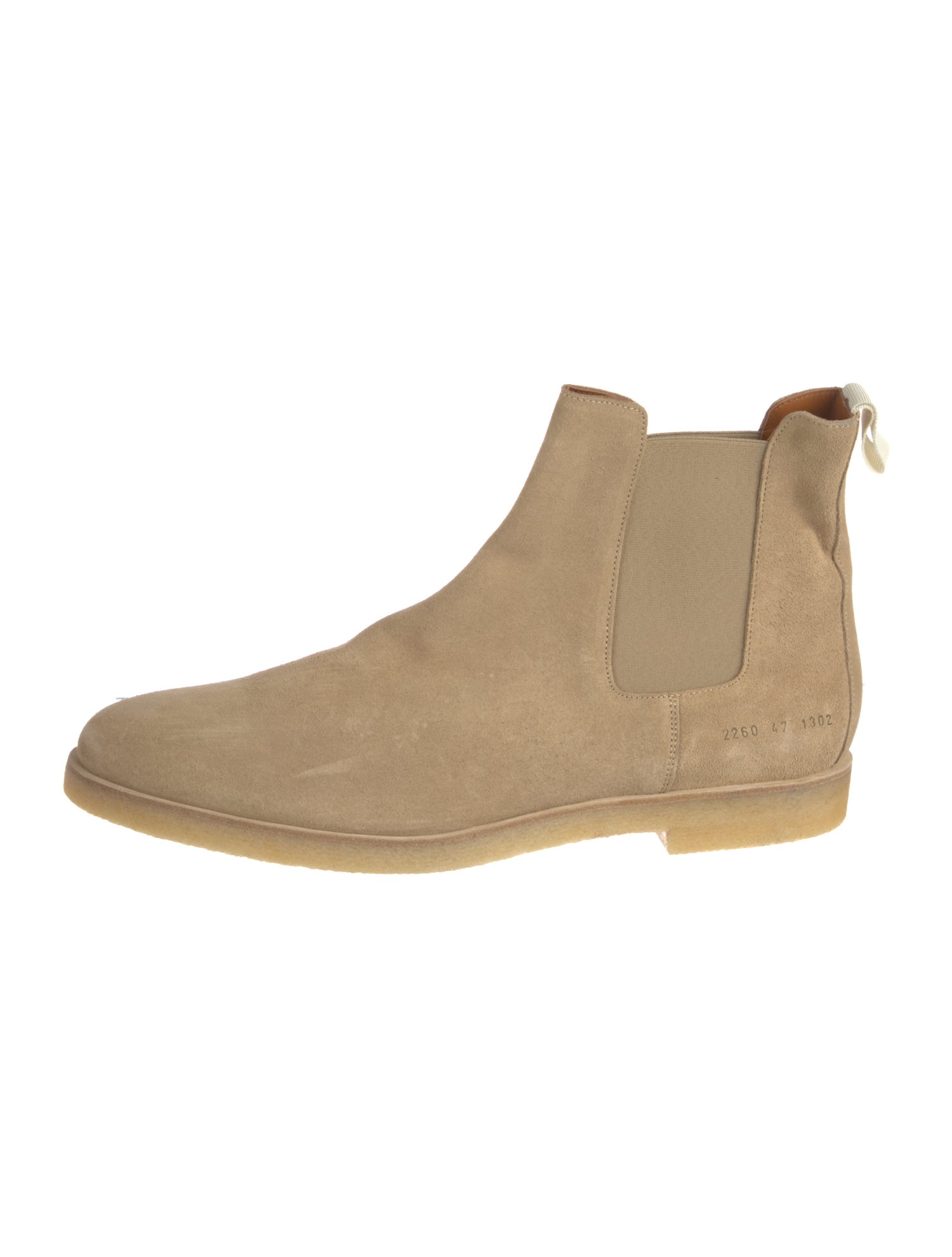 Common Projects Suede Chelsea Boots