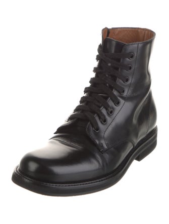 Common Projects Leather Combat Boots