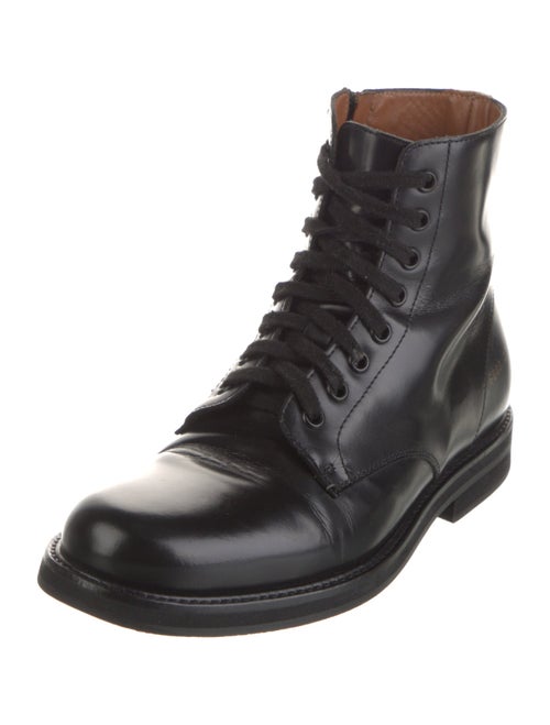 Common Projects Leather Combat Boots