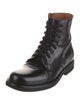 Common Projects Leather Combat Boots