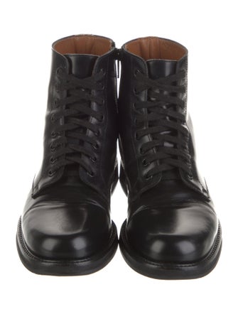 Common Projects Leather Combat Boots