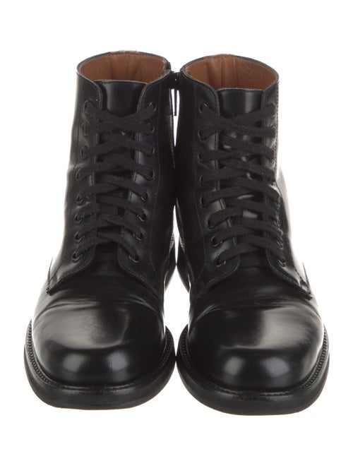 Common Projects Leather Combat Boots
