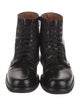 Common Projects Leather Combat Boots