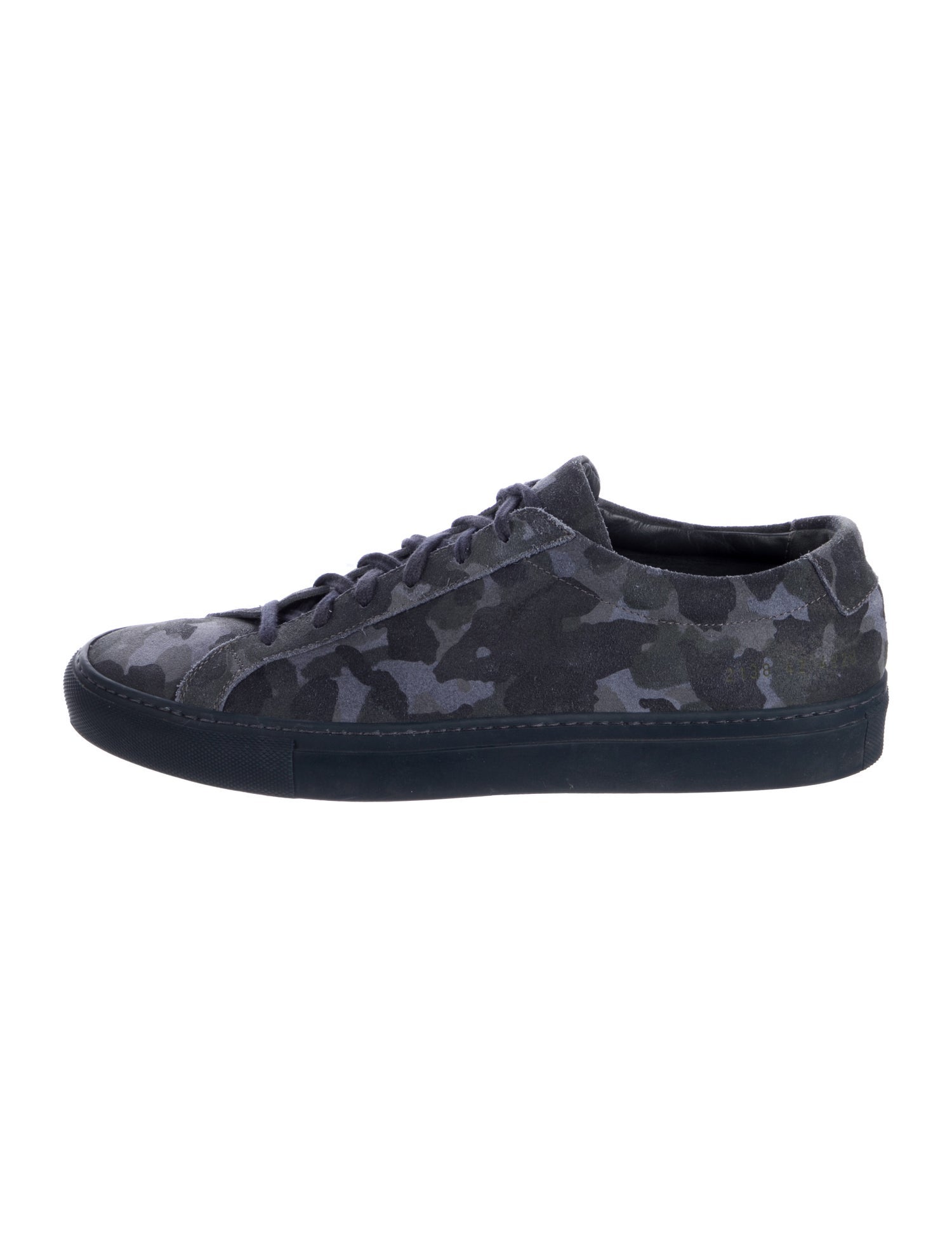 Common Projects Suede Printed Sneakers