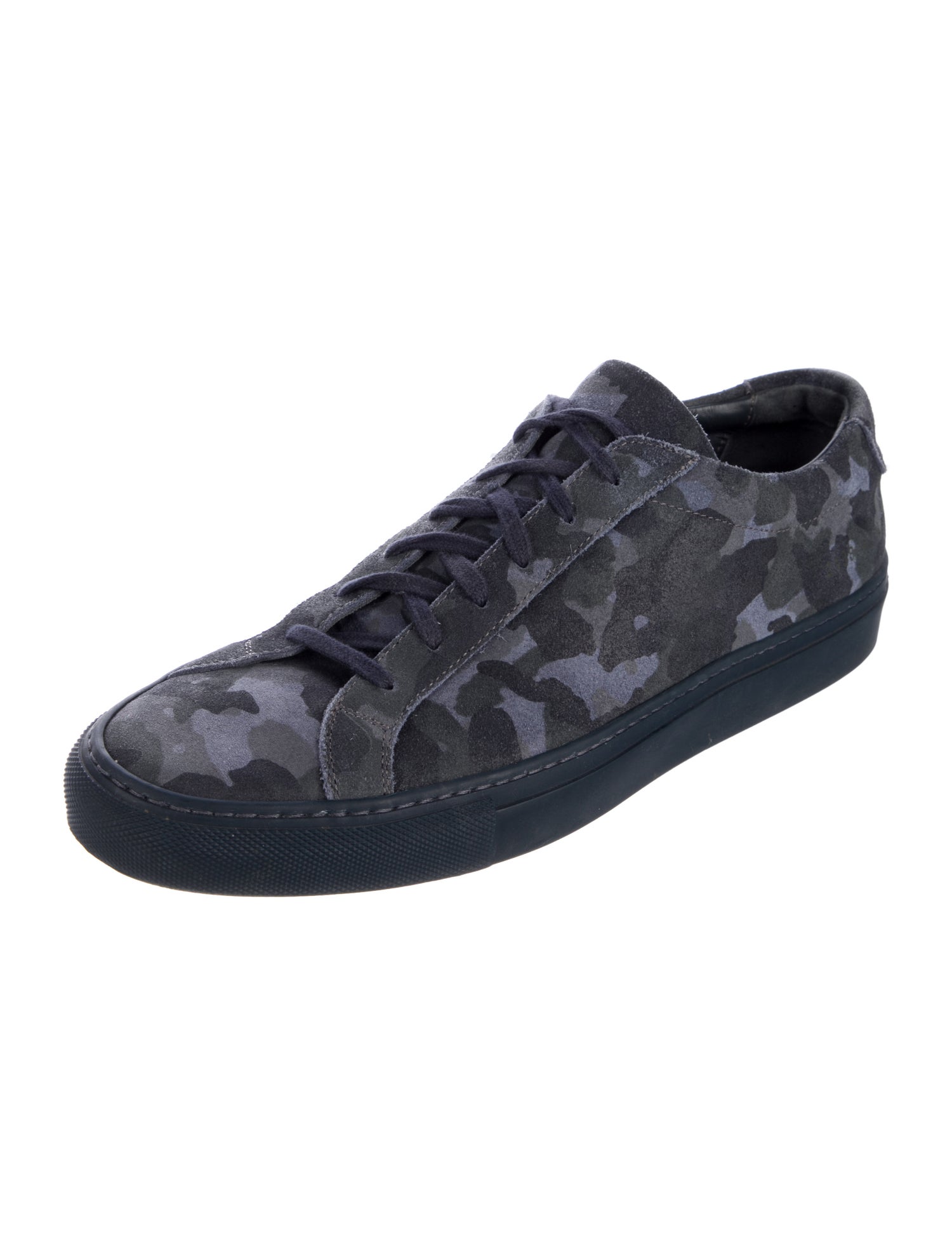 Common Projects Suede Printed Sneakers