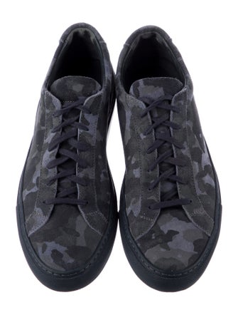 Common Projects Suede Printed Sneakers