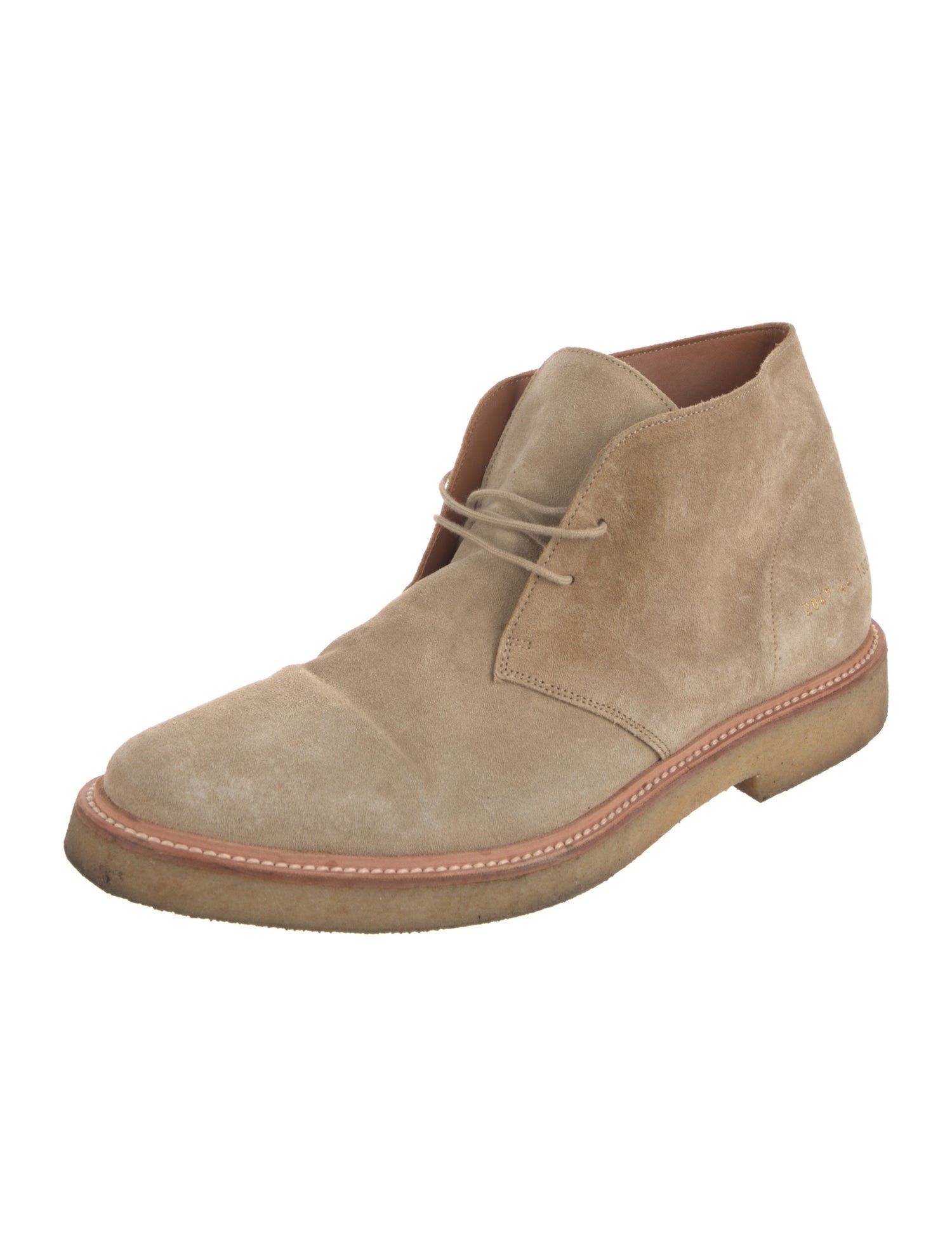 Common Projects Suede Lace-Up Boots