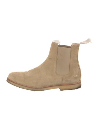 Common Projects Suede Chelsea Boots