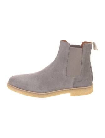 Common Projects Suede Chelsea Boots