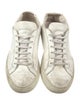 Common Projects Leather Embroidered Accent Sneakers