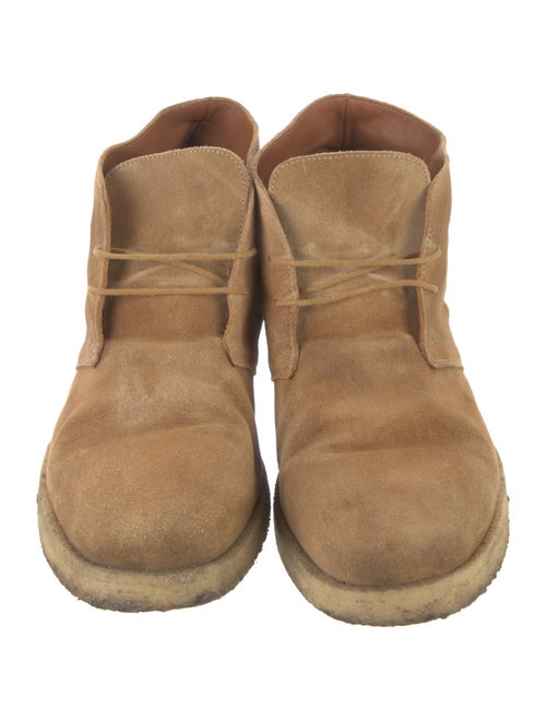 Common Projects Suede Lace-Up Boots