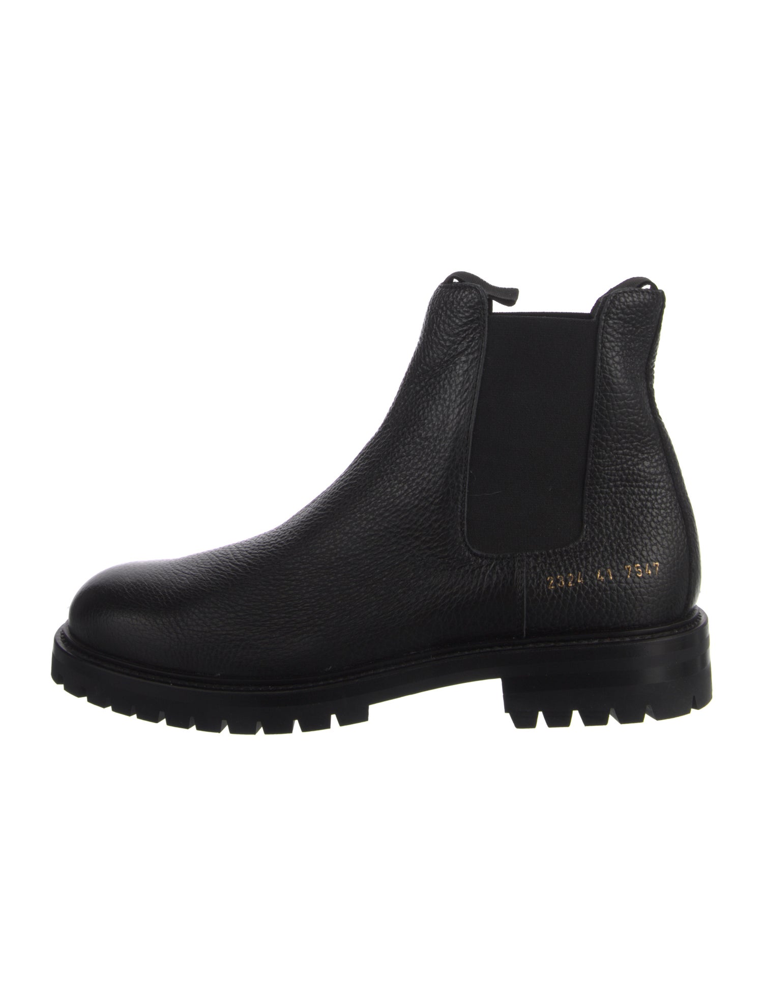 Common Projects Leather Chelsea Boots