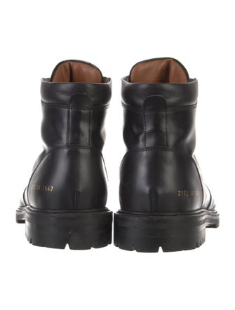 Common Projects Leather Hiking Boots