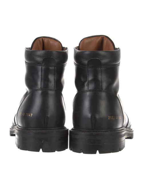 Common Projects Leather Hiking Boots