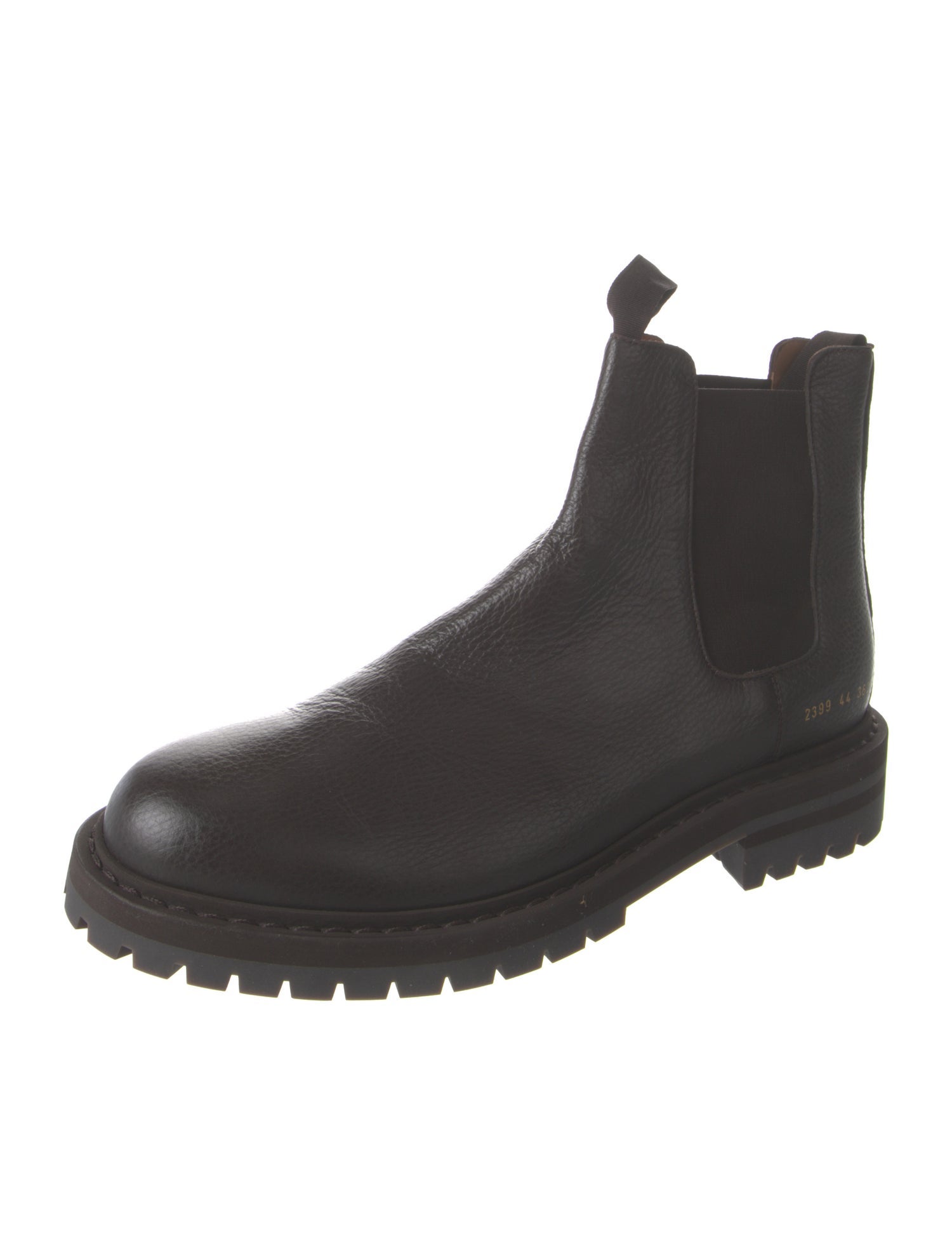 Common Projects Leather Chelsea Boots